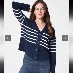 Spanx AirEssentials Striped Cardigan